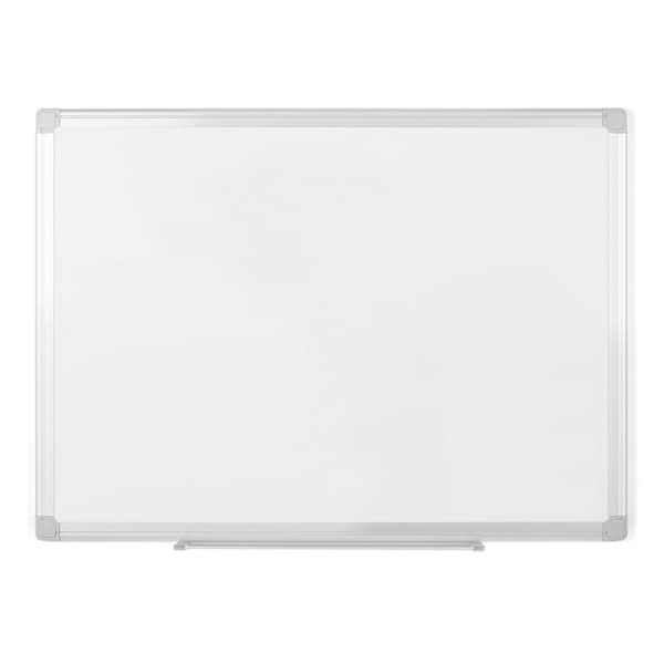 Mastervision Earth Series Double-Sided Dry Erase Board, Recycled Frame, 24x36", Aluminum Frame MA0300790 - main